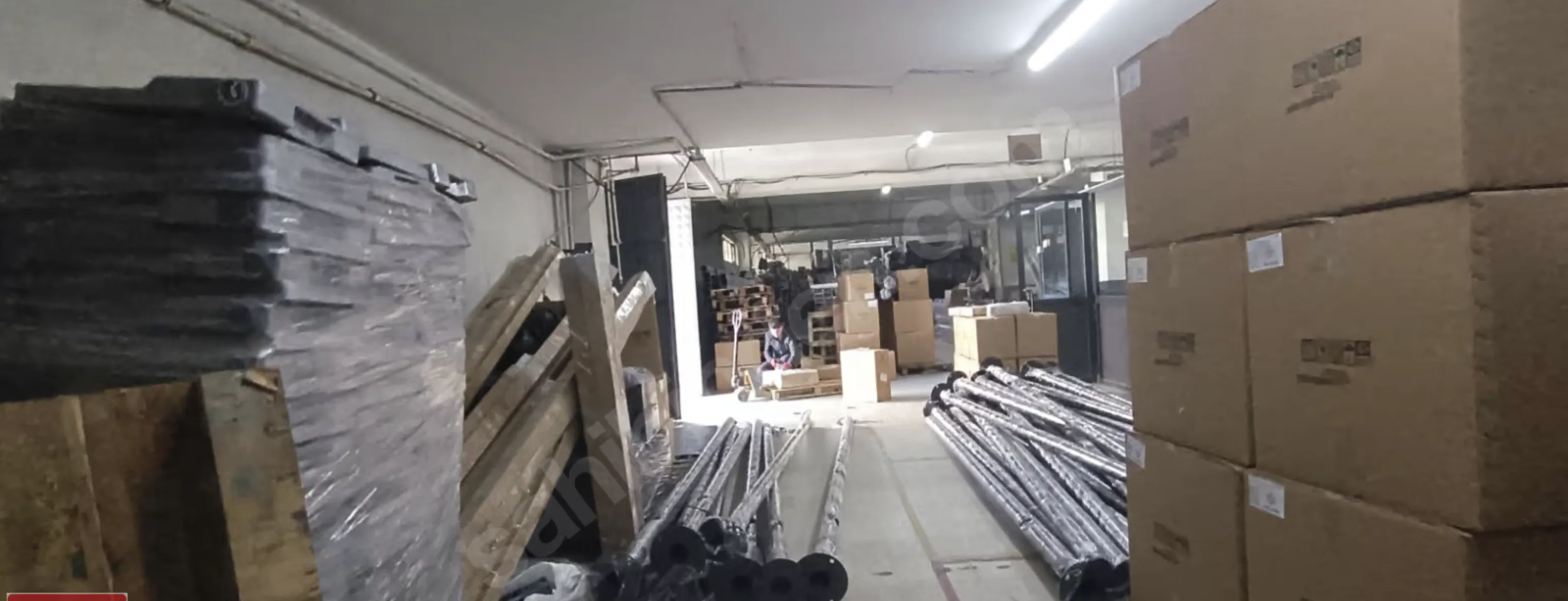 SANCAKTEPE'DE KİRALIK 3600 M2 KAPALI ALANA SAHİP FABRİKA