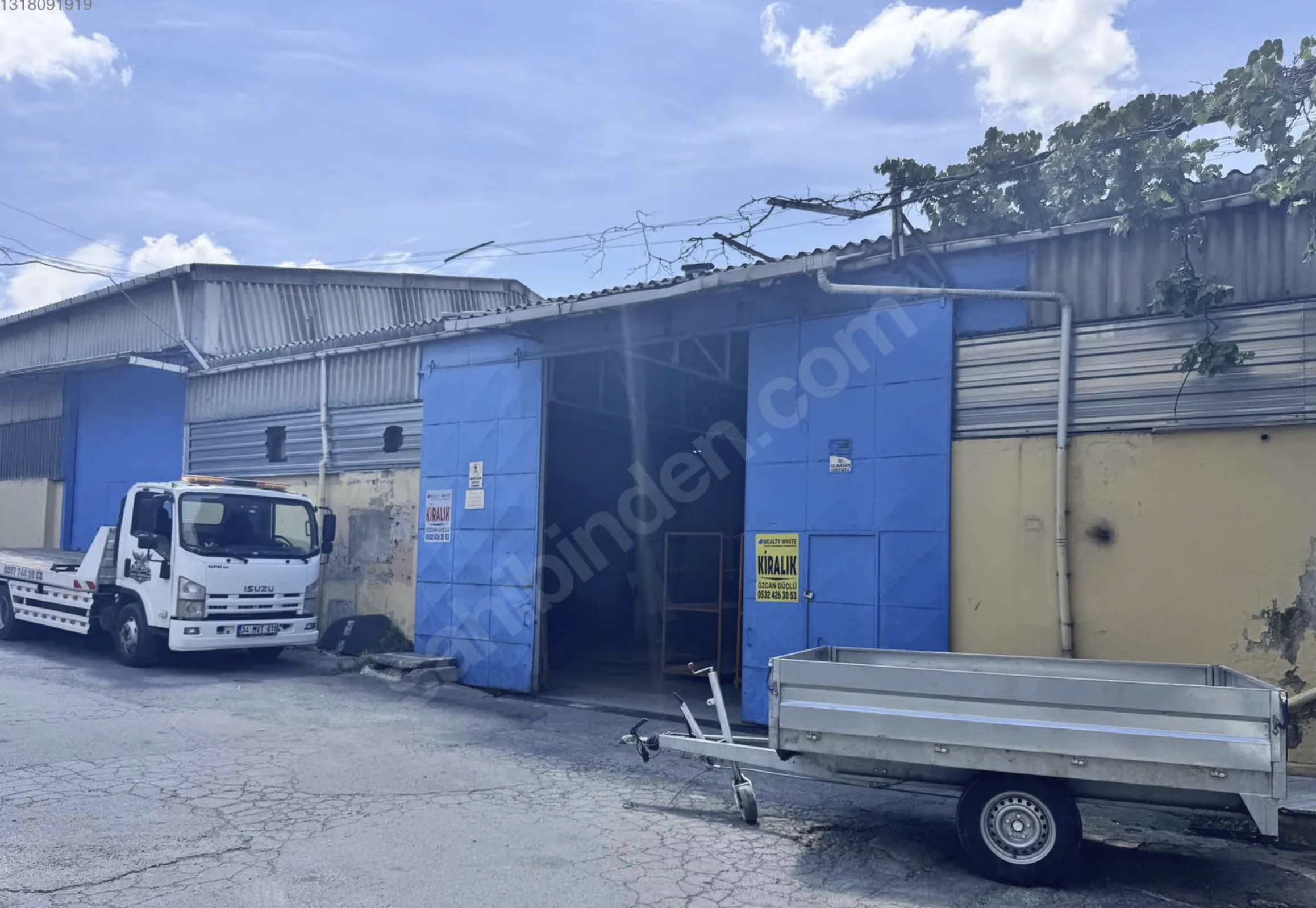 PENDİK RAMAZANOĞLU SANAYİDE 800 M2 KAPALI ALAN KİRALIK FABRİKA